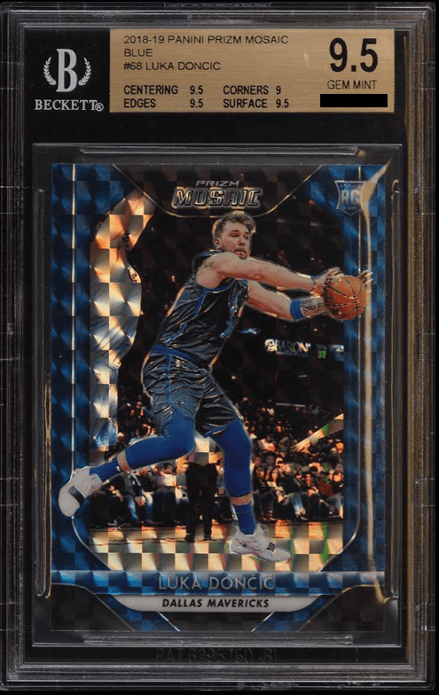 Luka Doncic [Blue] (2018 Mosaic)