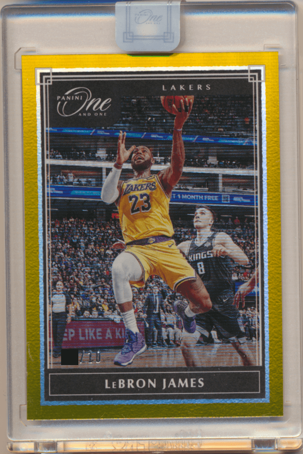 LeBron James [Gold /10] (2019 One and One)