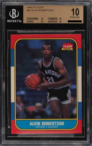 Alvin Robertson (1986 Fleer)