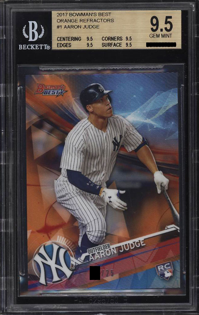 Aaron Judge [Orange Refractor /25]