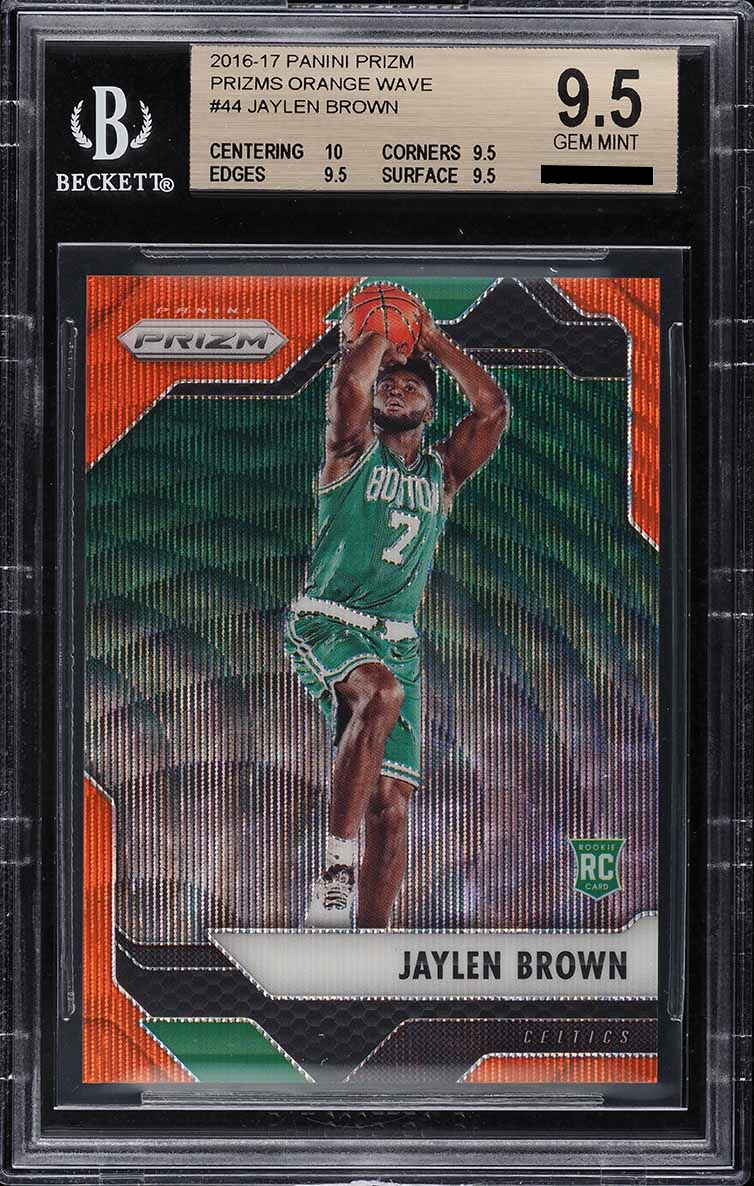Jaylen Brown [Orange Wave /25]