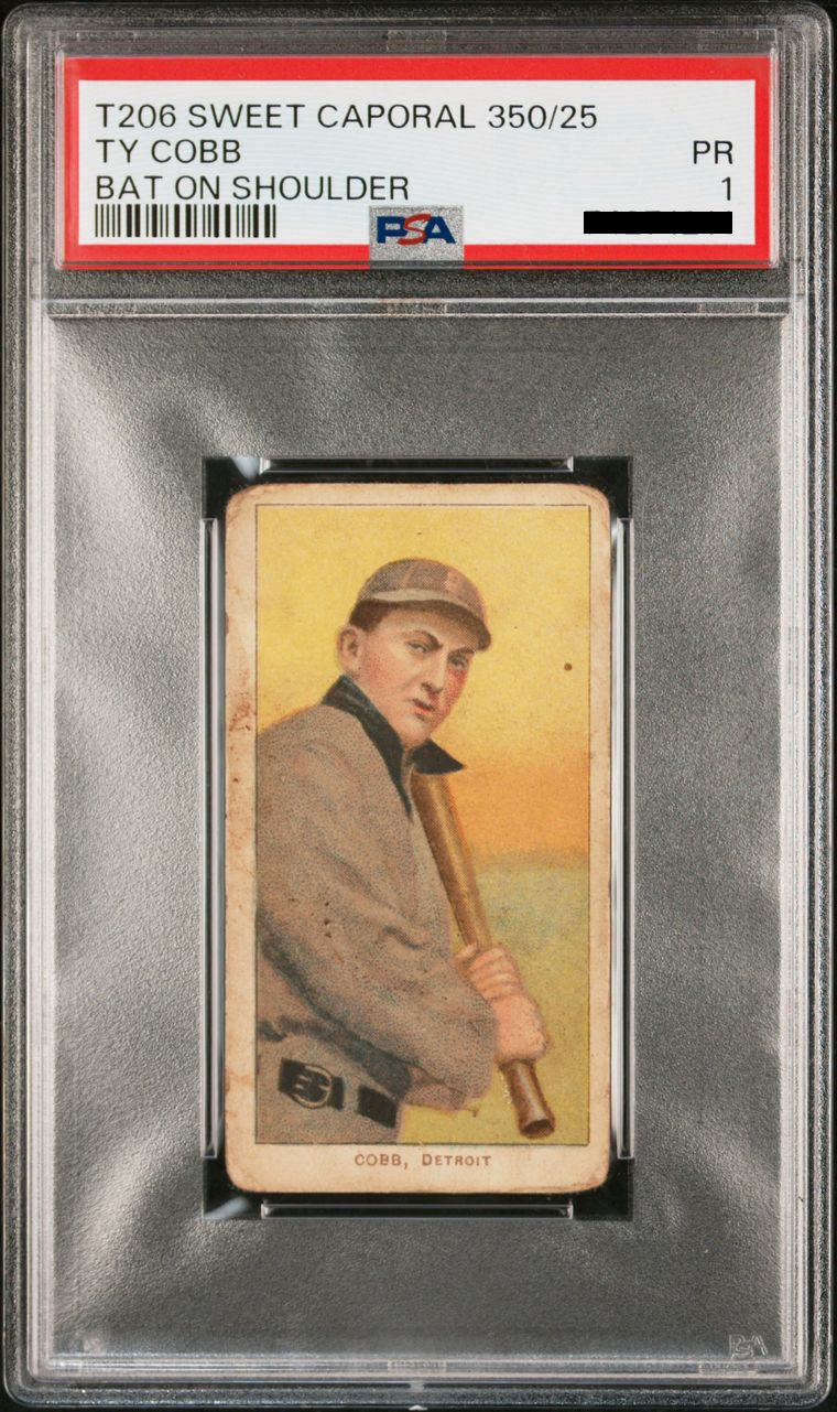 Ty Cobb [Sweet Caporal 350/25 Bat on Shoulder]
