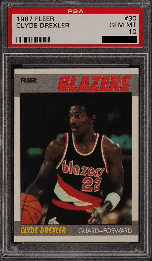 Clyde Drexler (1987 Fleer)