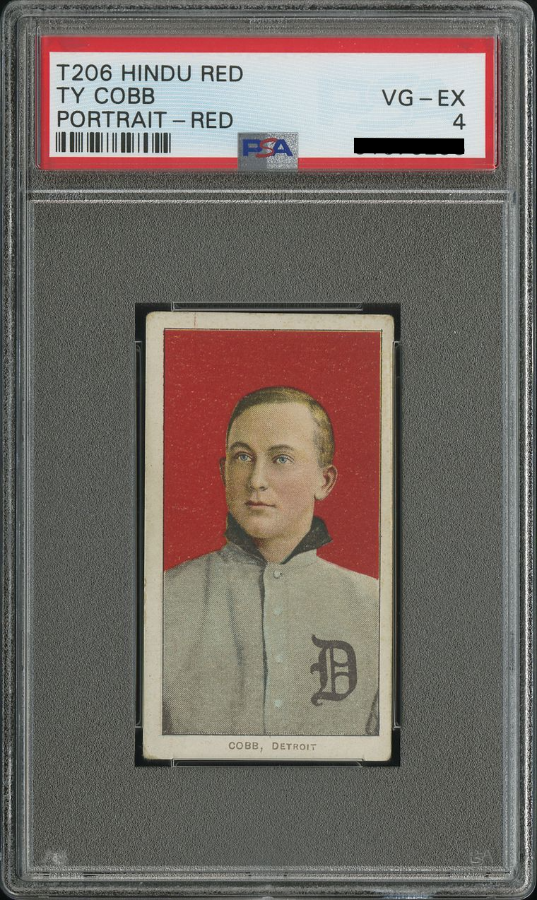 Ty Cobb [Hindu Red Portrait - Red]