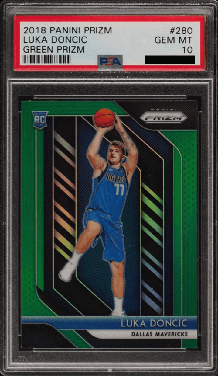 Luka Doncic [Green] (2018 Prizm)