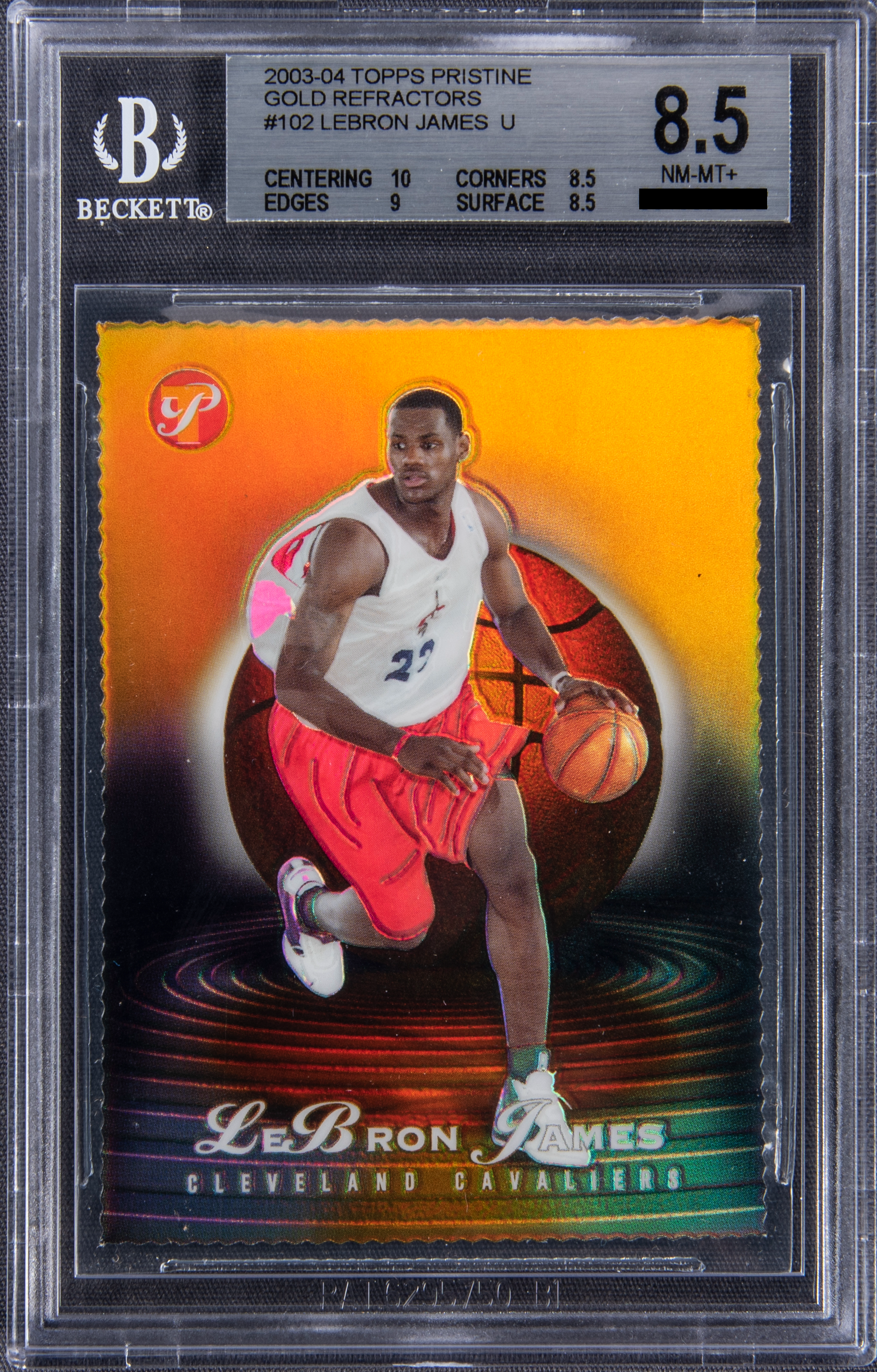 LeBron James [Gold Refractor /99]