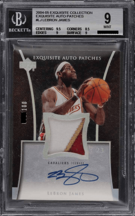 LeBron James [Patches Autographs /100]