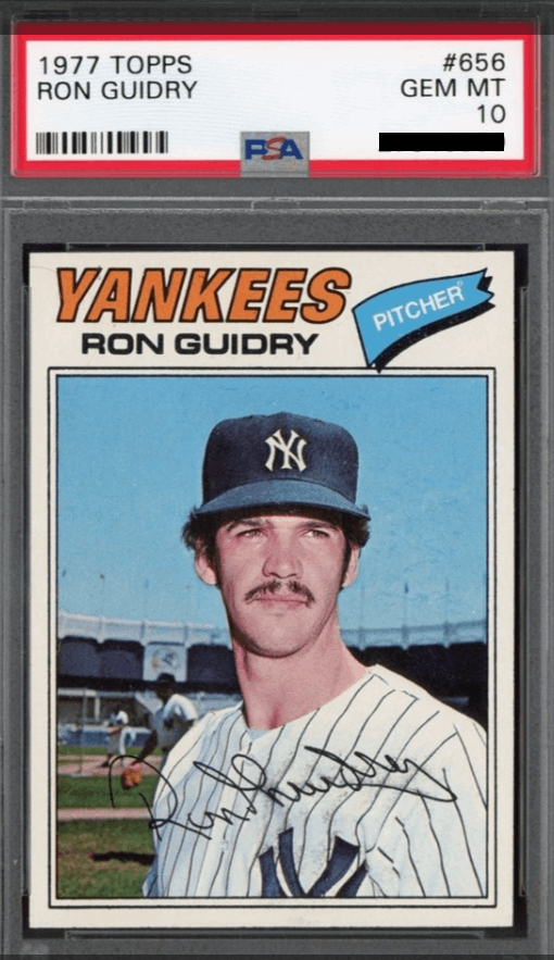 Ron Guidry (1977 Topps)