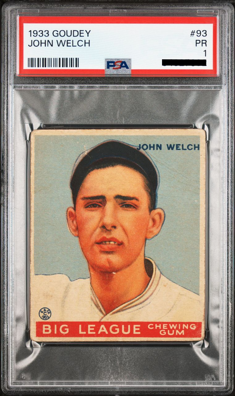 John Welch condition prices