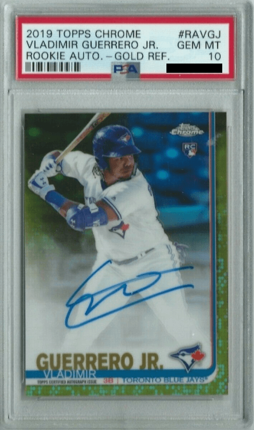 Vladimir Guerrero Jr. [Rookie Autographs Gold Refractor /50]