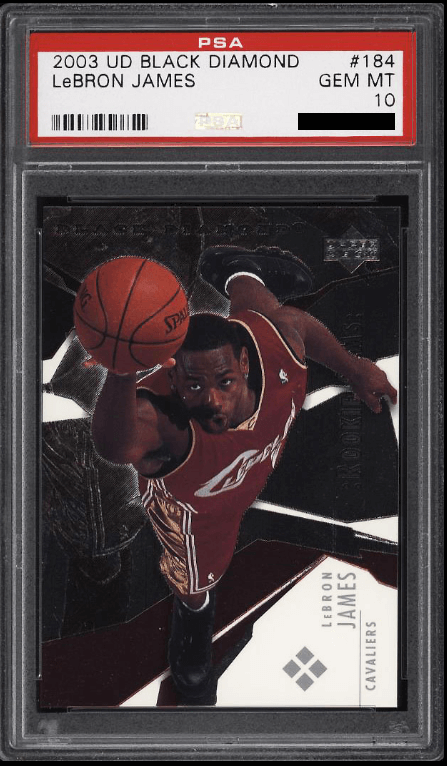 LeBron James (2003 Upper Deck Black Diamond)