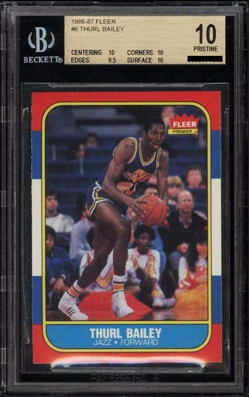 Thurl Bailey (1986 Fleer)