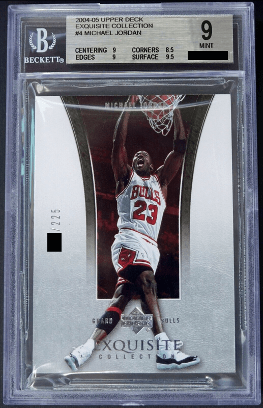 Michael Jordan [Base /225] (2004 Exquisite Collection)