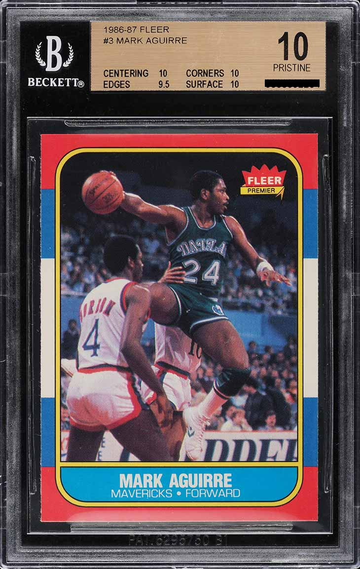 Mark Aguirre (1986 Fleer)