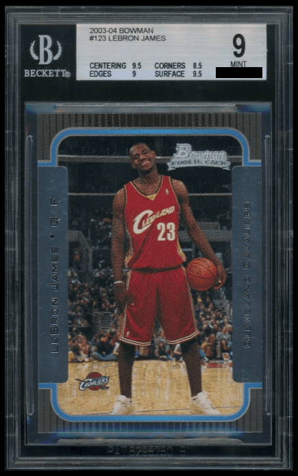 LeBron James (2003 Bowman Rookies and Stars)