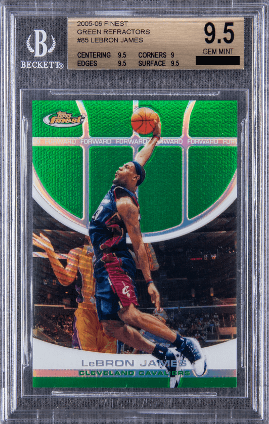 LeBron James [Green Refractor /89]