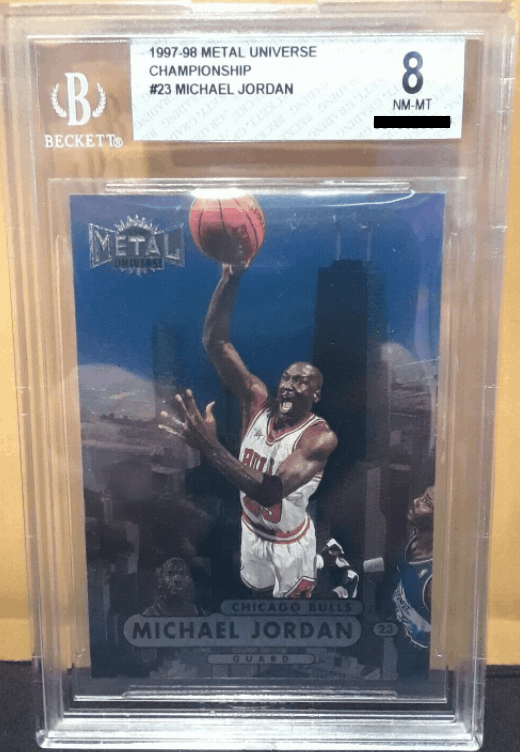 Michael Jordan (1997 Metal Universe Championship)