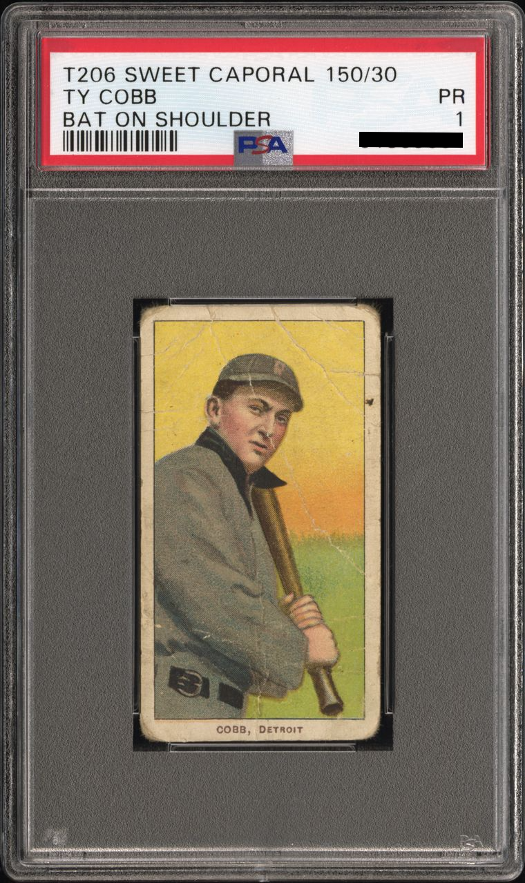 Ty Cobb [Sweet Caporal 150/30 Bat on Shoulder]