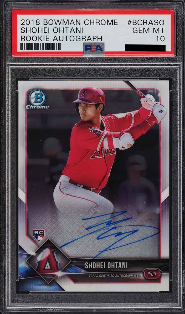 Shohei Ohtani [Rookie Autograph (Batting)]