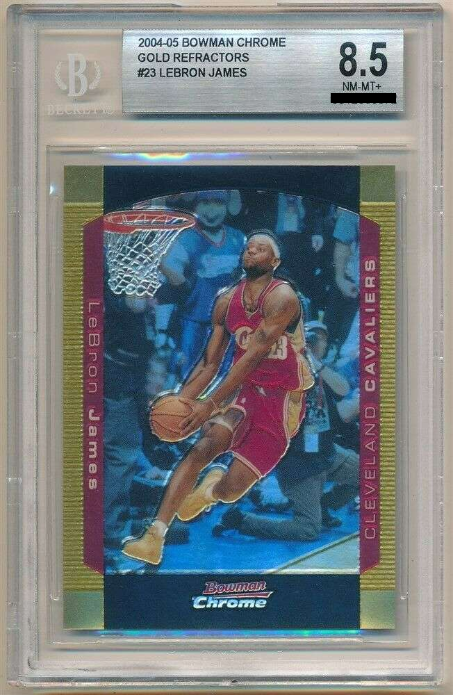 LeBron James [Chrome Gold Refractor /50]