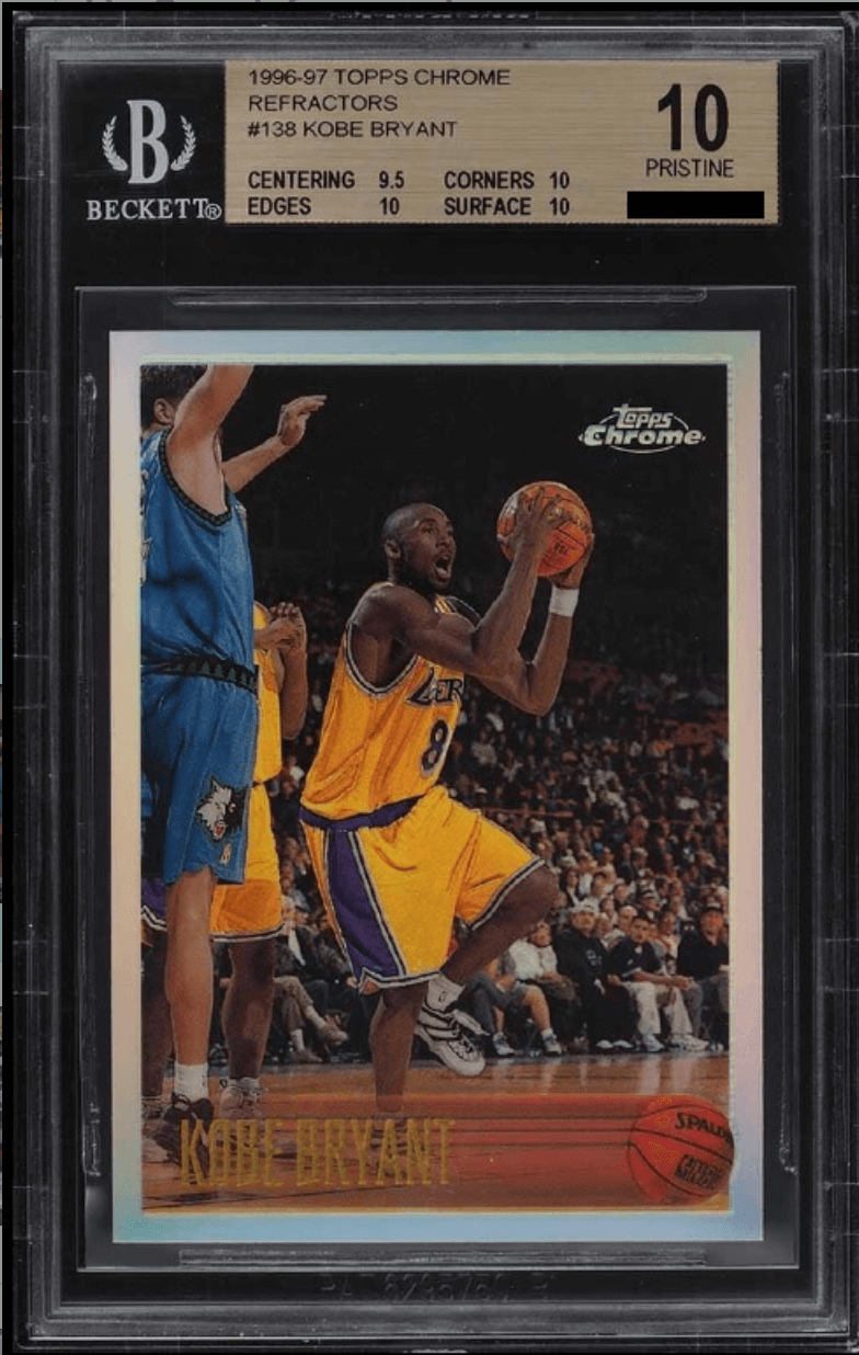 Kobe Bryant [Refractor] (1996 Topps Chrome)