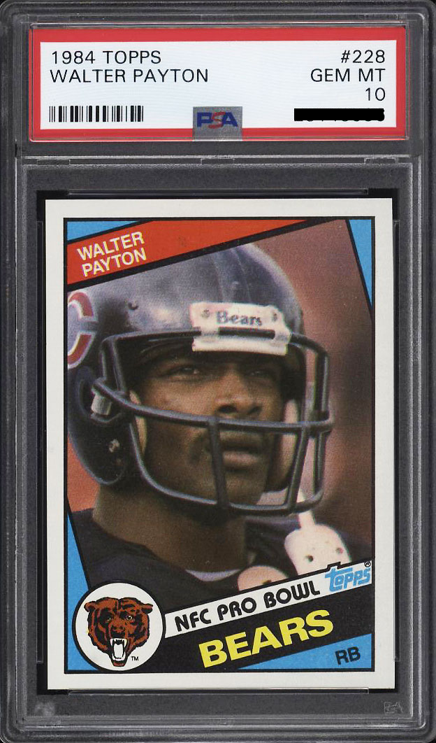 Walter Payton (1984 Topps)