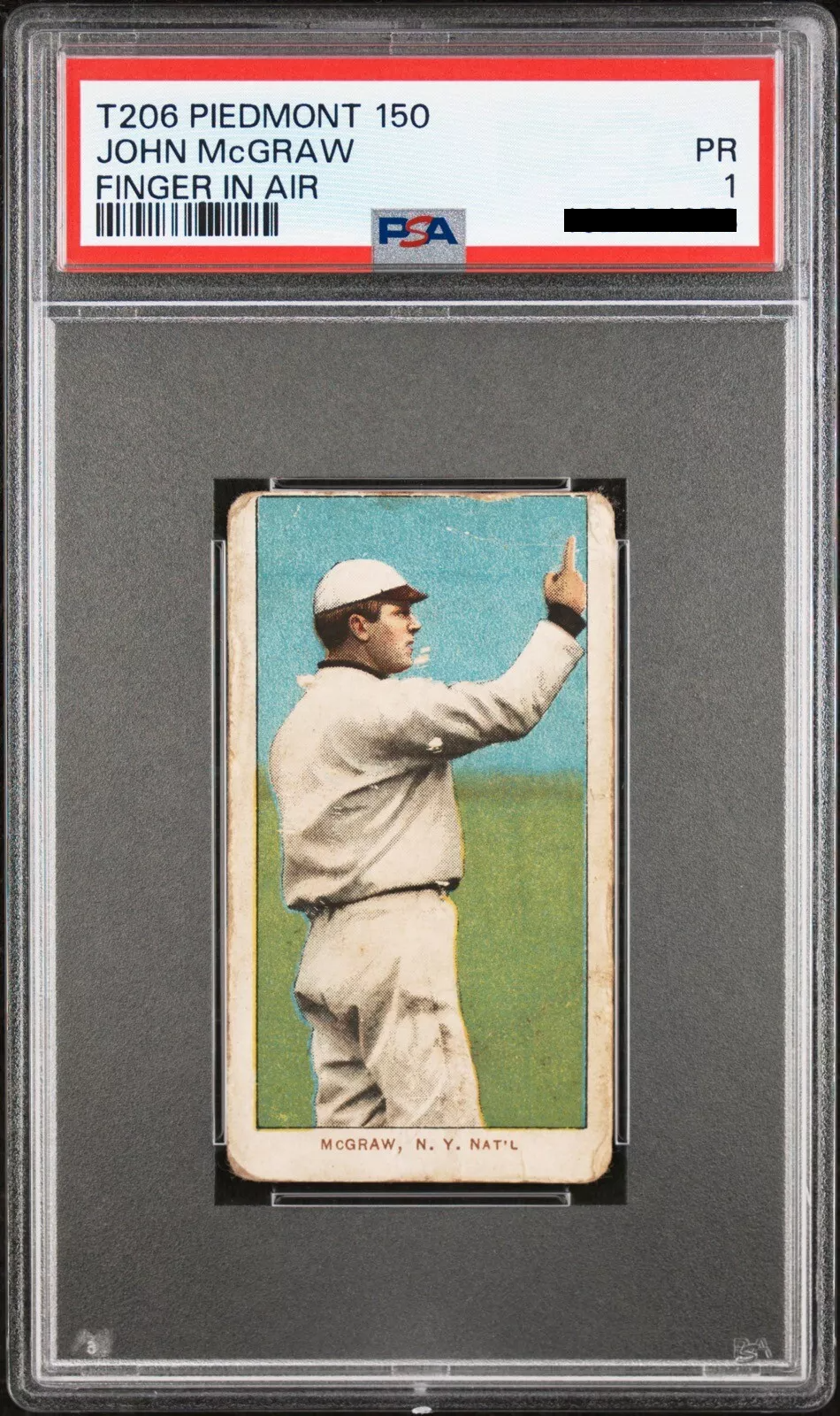 John McGraw [Piedmont 150 Finger in Air]