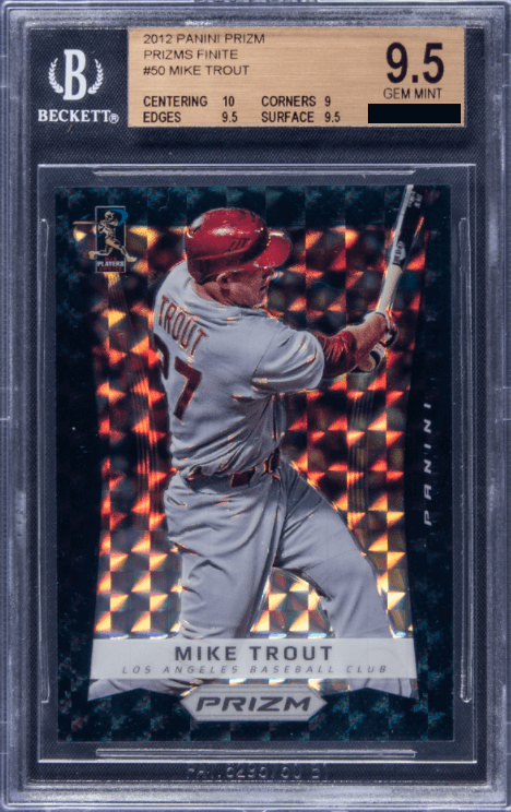 Mike Trout [Finite Black 1/1]