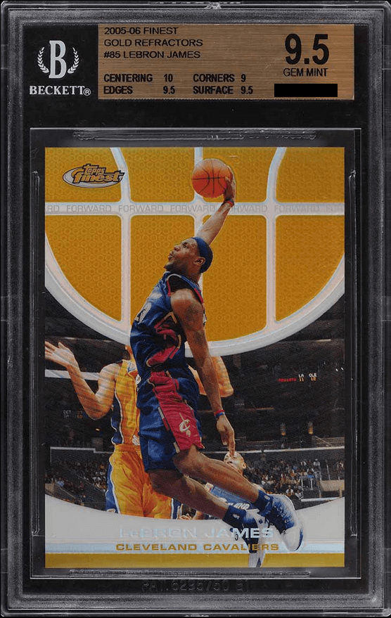 LeBron James [Gold Refractor /39]