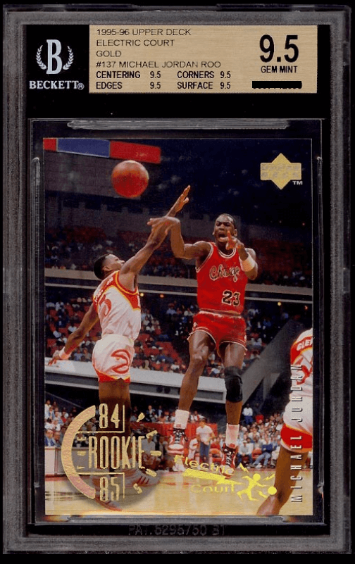Michael Jordan [The Rookie Years Electric Court Gold]