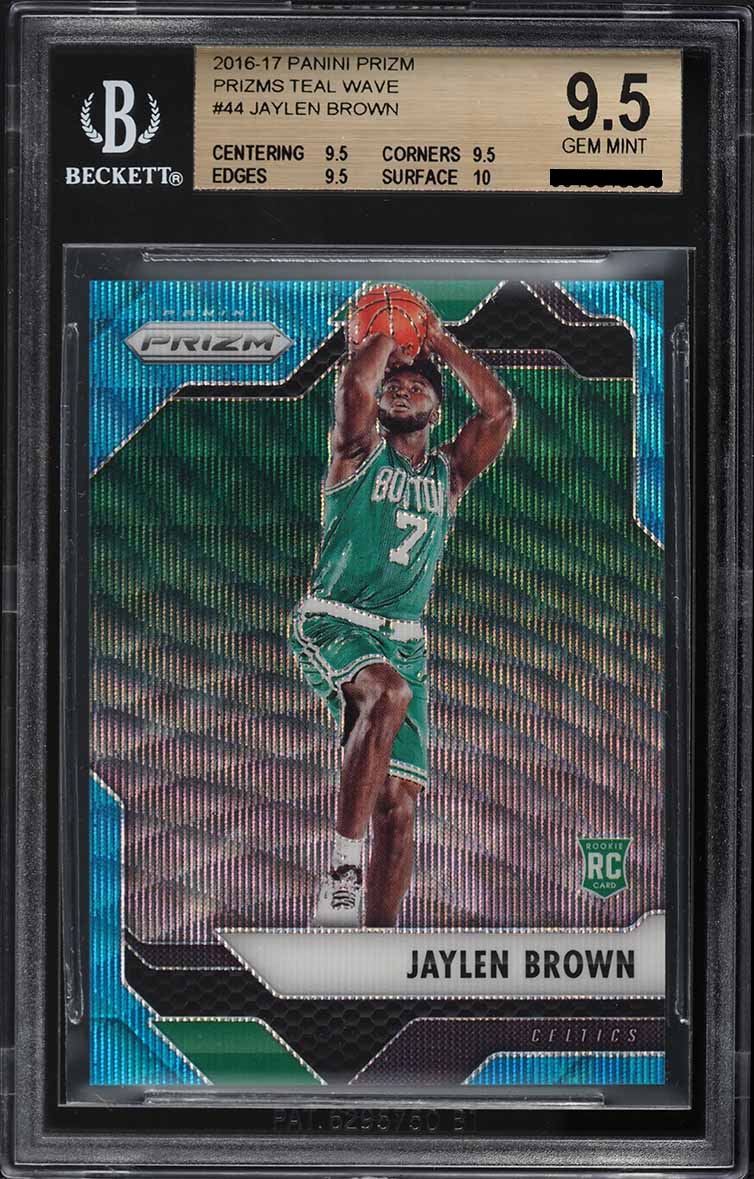 Jaylen Brown [Teal Wave /25] grading analysis