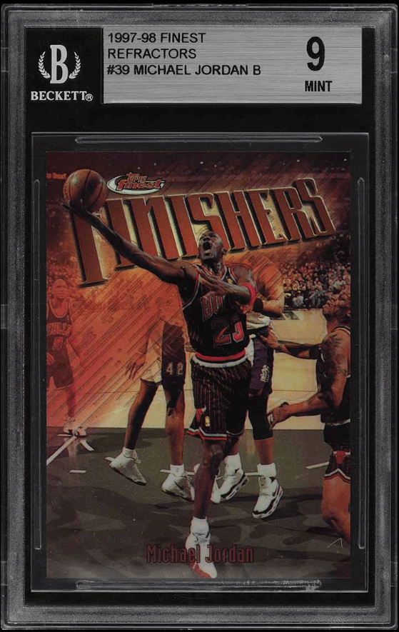 Michael Jordan [Finishers Refractor (W/o Coating)]