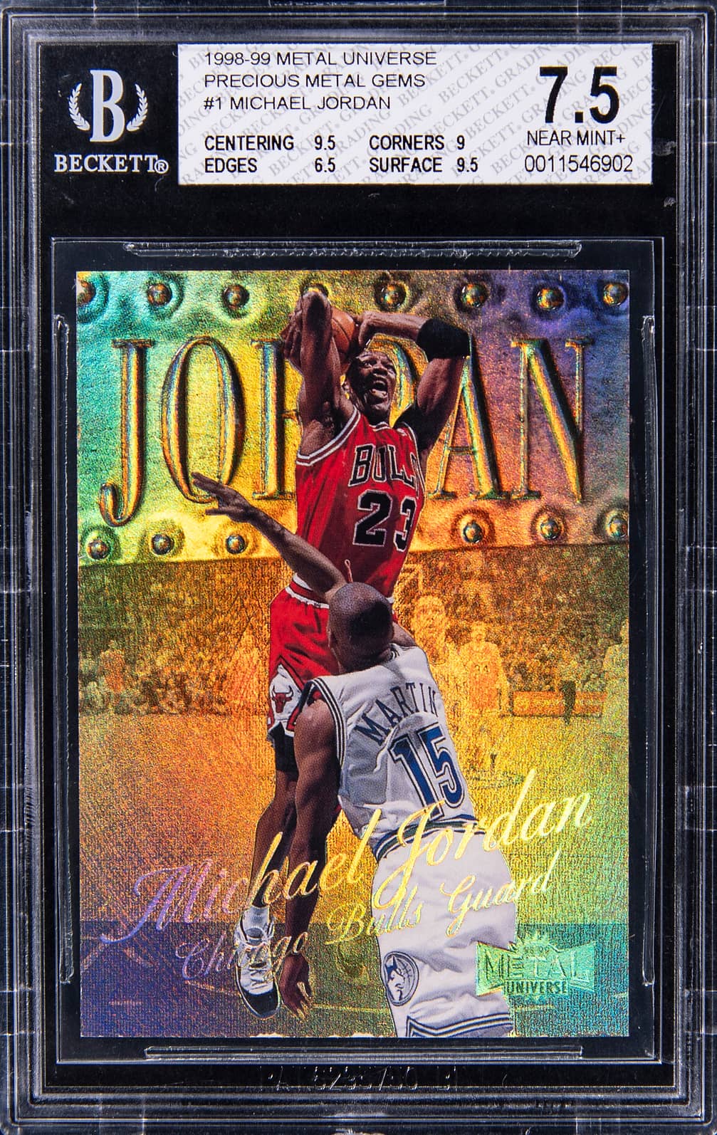 Michael Jordan [Precious Metal Gems (PMG) /50]