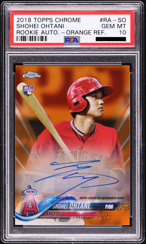 Shohei Ohtani [Rookie Autographs Orange /25]