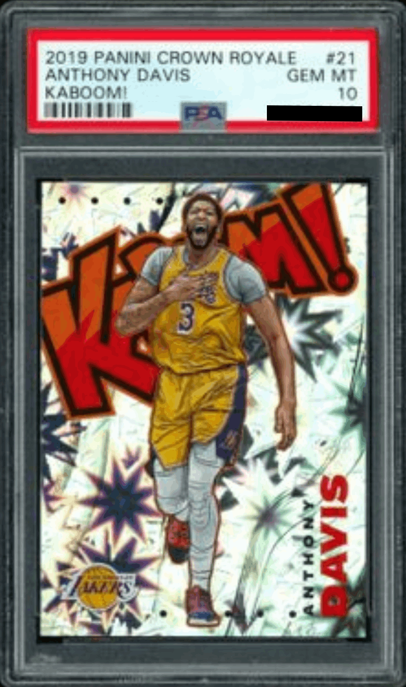 Anthony Davis [Kaboom!] (2019 Crown Royale)
