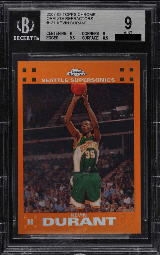 Kevin Durant [Orange Refractor /199]