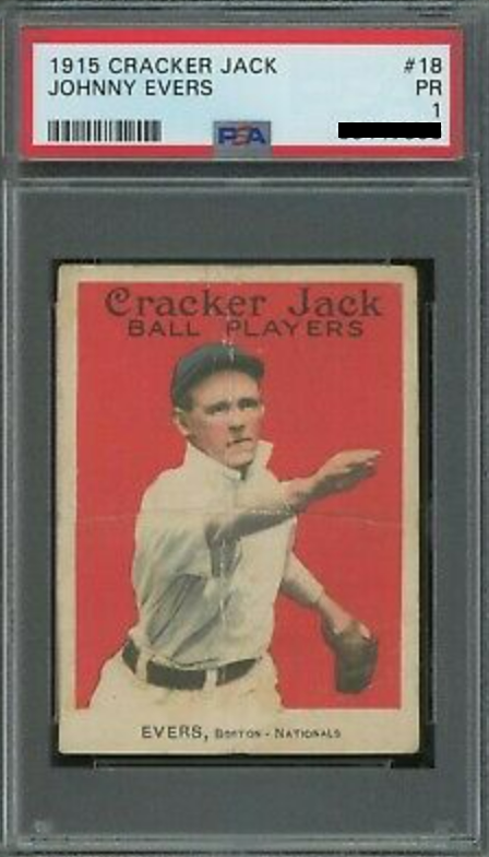 Johnny Evers condition prices