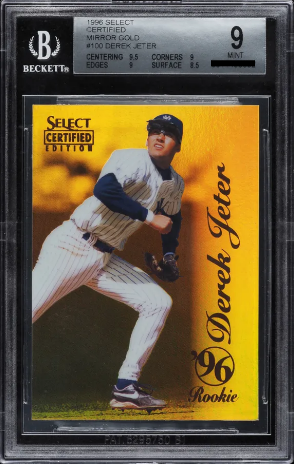 Derek Jeter [Mirror Gold /30]