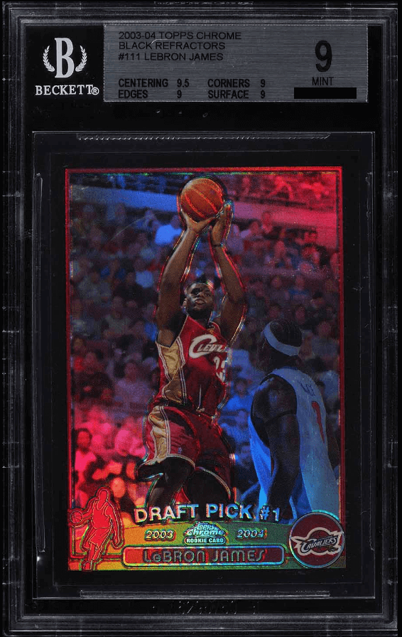 LeBron James [Black Refractor /500]