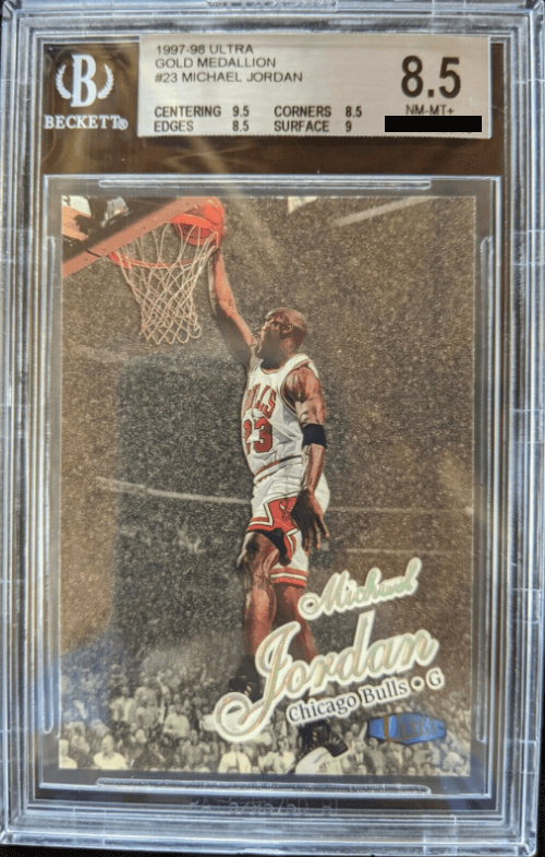 Michael Jordan [Gold Medallion] (1997 Ultra)
