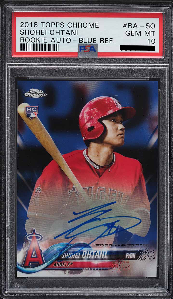 Shohei Ohtani [Rookie Autographs Blue  /150]