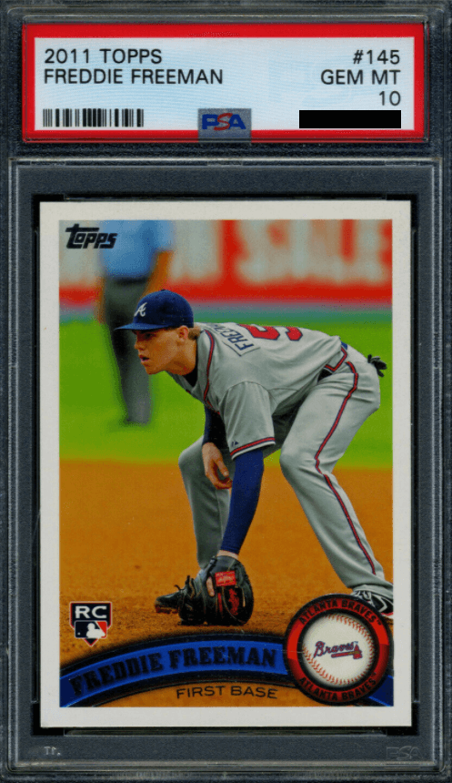 2011 Topps Freddie Freeman Base #145 PSA 10