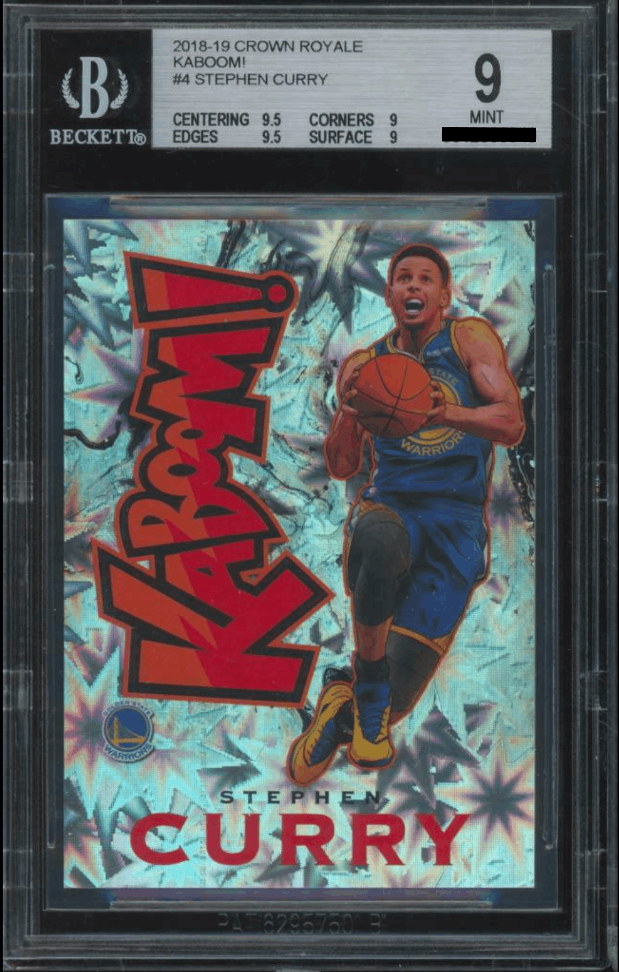 Stephen Curry [Kaboom!] (2018 Crown Royale)