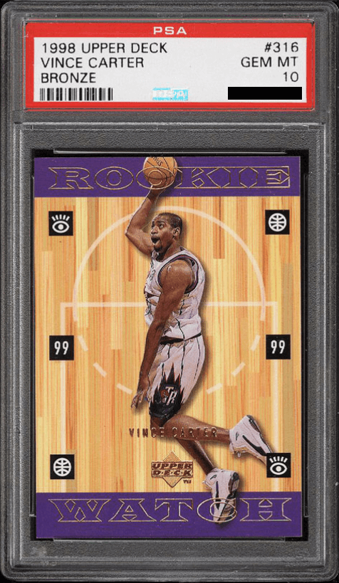 Vince Carter [Rookie Watch Exclusives Bronze /100]