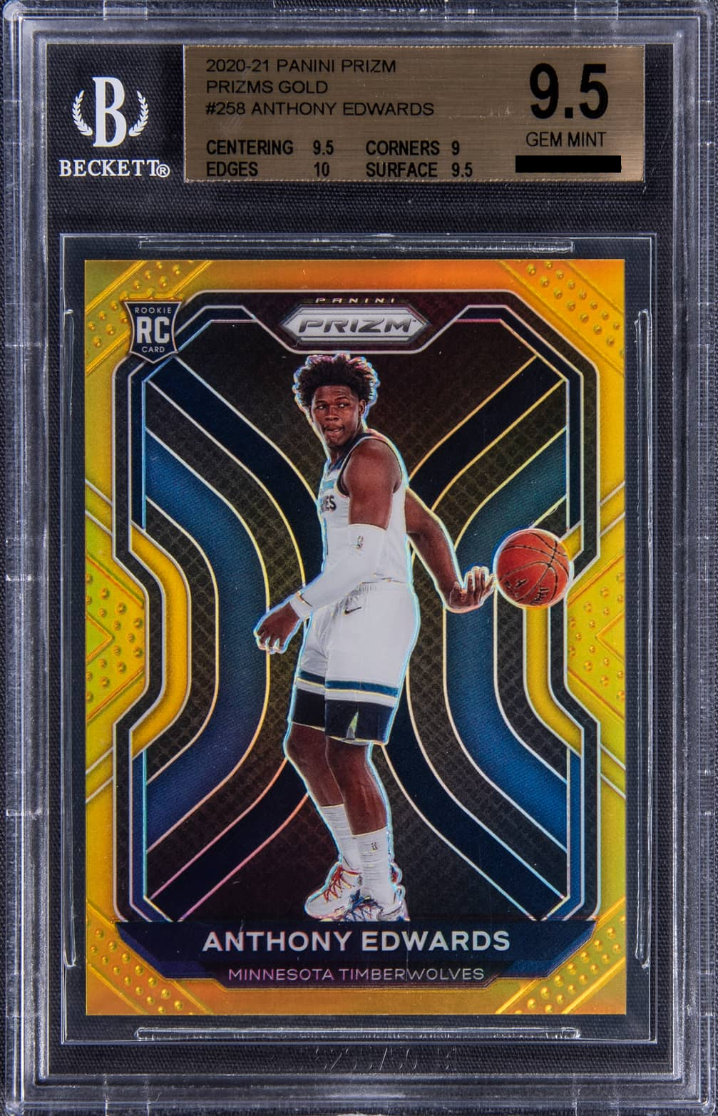 Anthony Edwards [Gold /10]