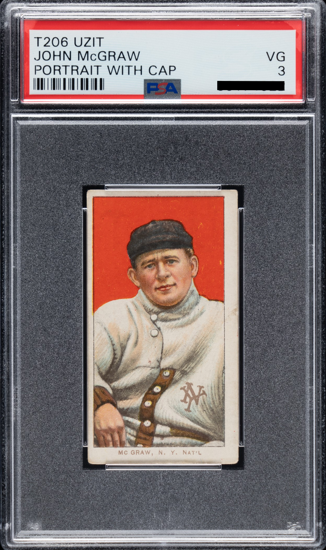 John McGraw [Uzit Portrait - With Cap]