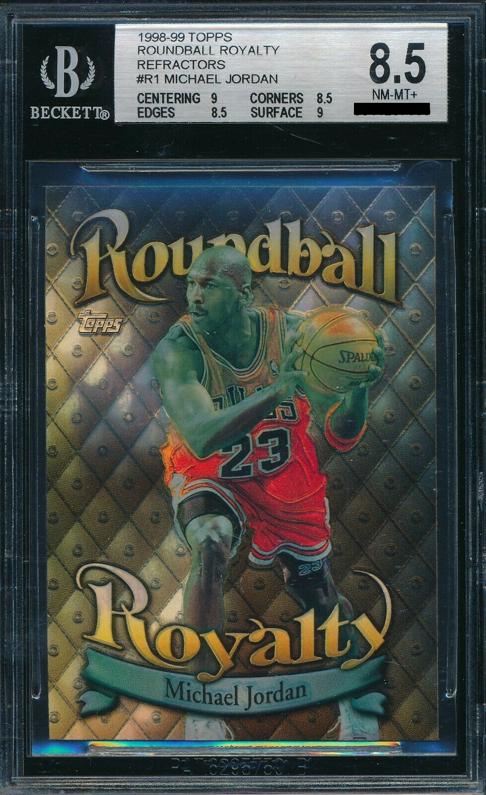 Michael Jordan [Roundball Royalty Refractor (W/o Coating)]