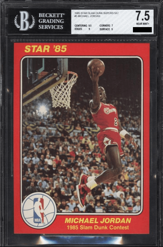 Michael Jordan [Slam Dunk Supers 5x7]