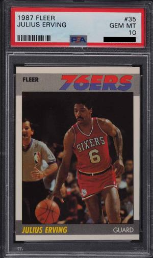 Julius Erving (1987 Fleer)