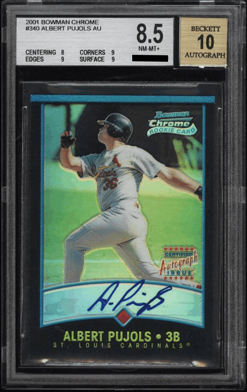 Albert Pujols [Autographed Refractor Rookies /500]